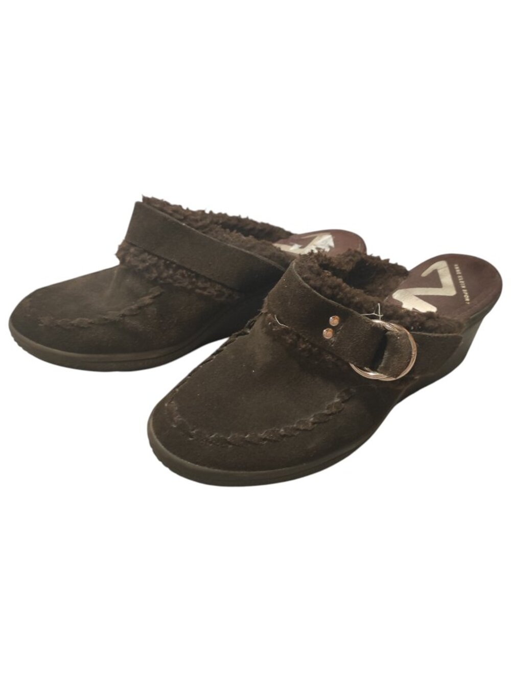 Anne Klein Sport Fall Wedge Size 5/4 Fair Condition